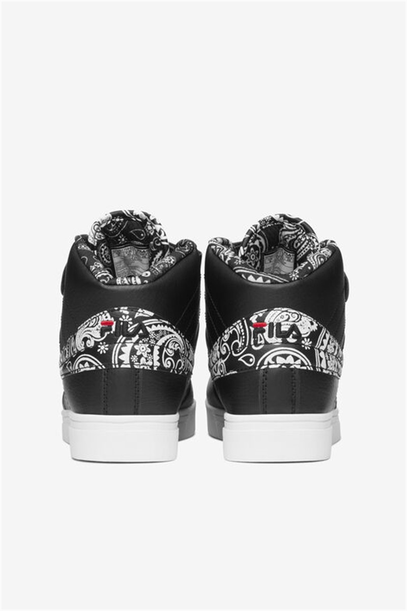 Black / White / Red Women's Fila Vulc 13 Rg Shoes | Saudi Arabia-034152