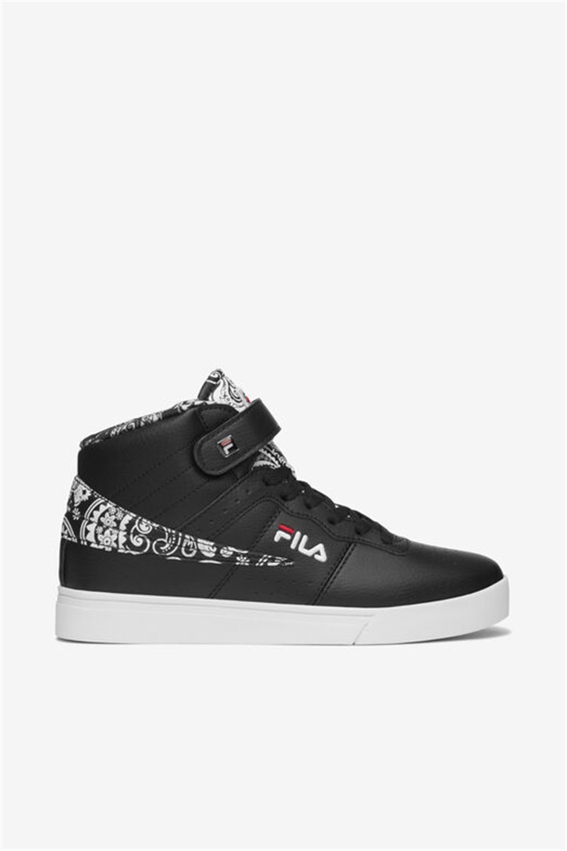Black / White / Red Women\'s Fila Vulc 13 Rg Shoes | Saudi Arabia-034152