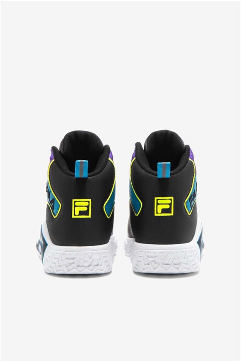 Black / Yellow / Purple Kids' Fila MB Shoes | Saudi Arabia-654102