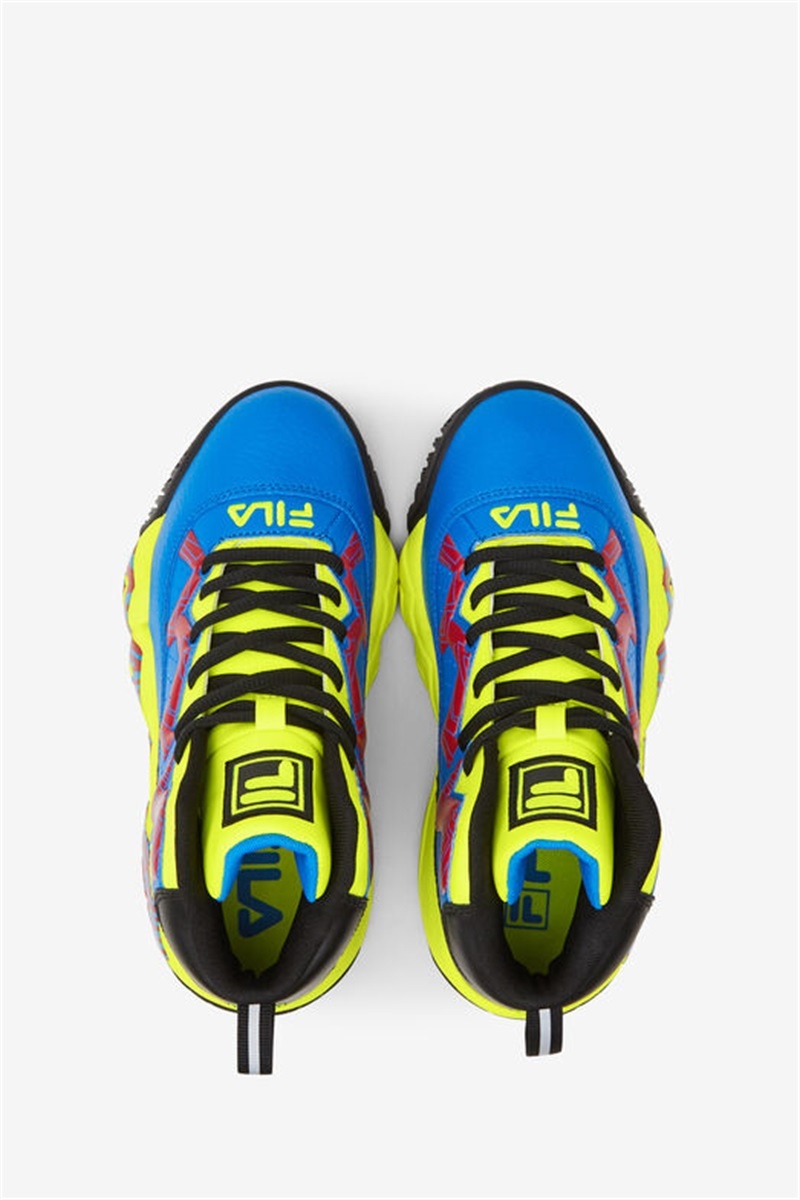 Black / Yellow / Red Kids' Fila MB Shoes | Saudi Arabia-713265