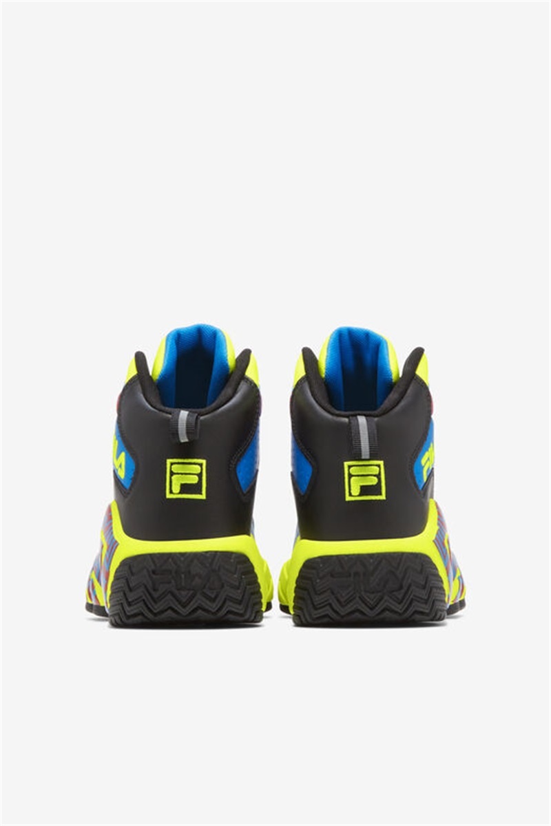 Black / Yellow / Red Kids' Fila MB Shoes | Saudi Arabia-713265