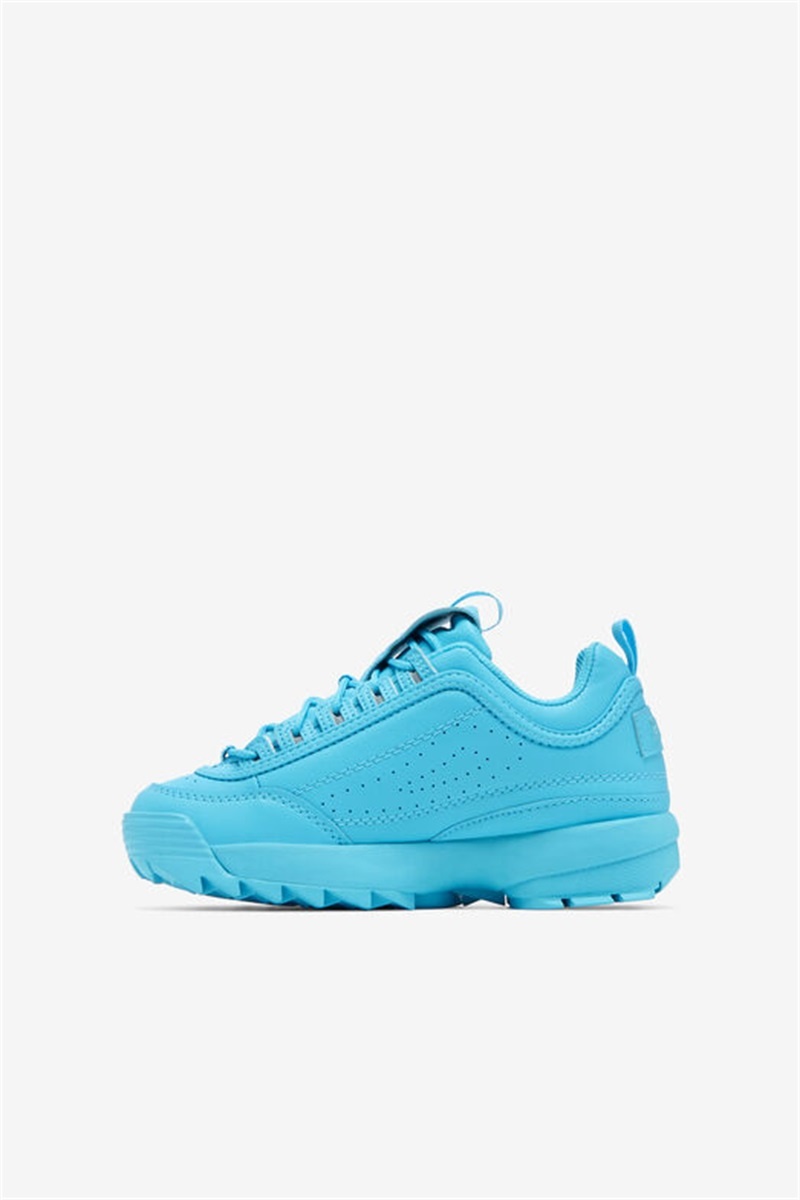 Blue Kids' Fila Disruptor 2 Premium Shoes | Saudi Arabia-709416