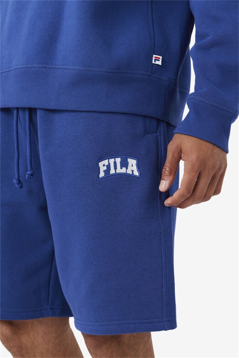 Blue Men's Fila Logan Shorts | Saudi Arabia-093857