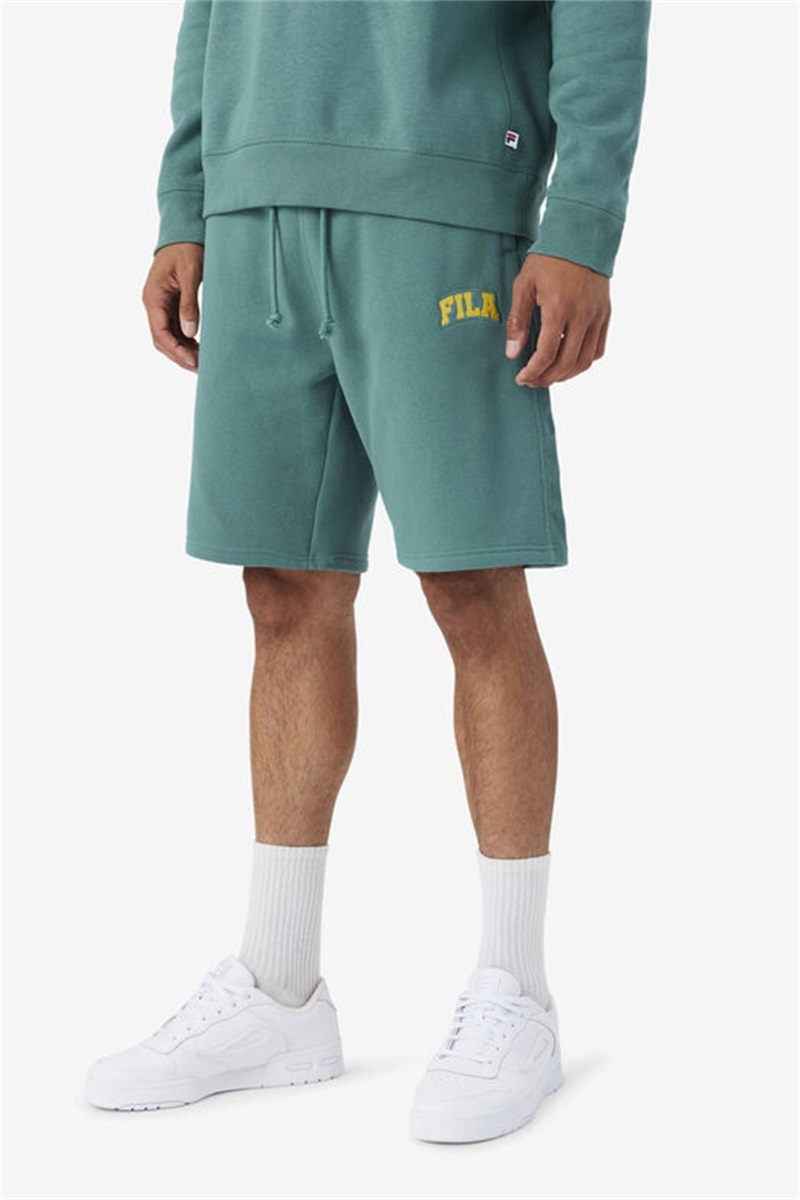 Blue Men's Fila Logan Shorts | Saudi Arabia-483901