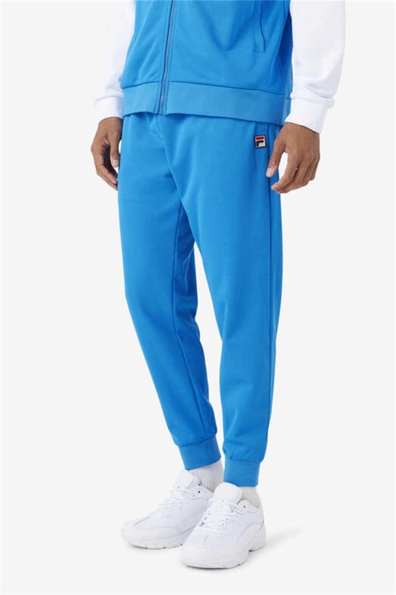 Blue Men's Fila Naso Pants | Saudi Arabia-843906