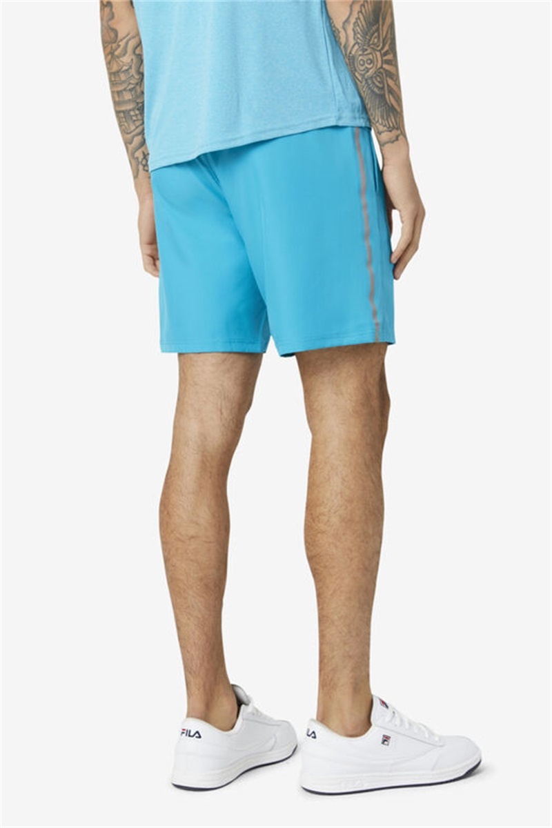 Blue Men's Fila Pickleball Shorts | Saudi Arabia-306259
