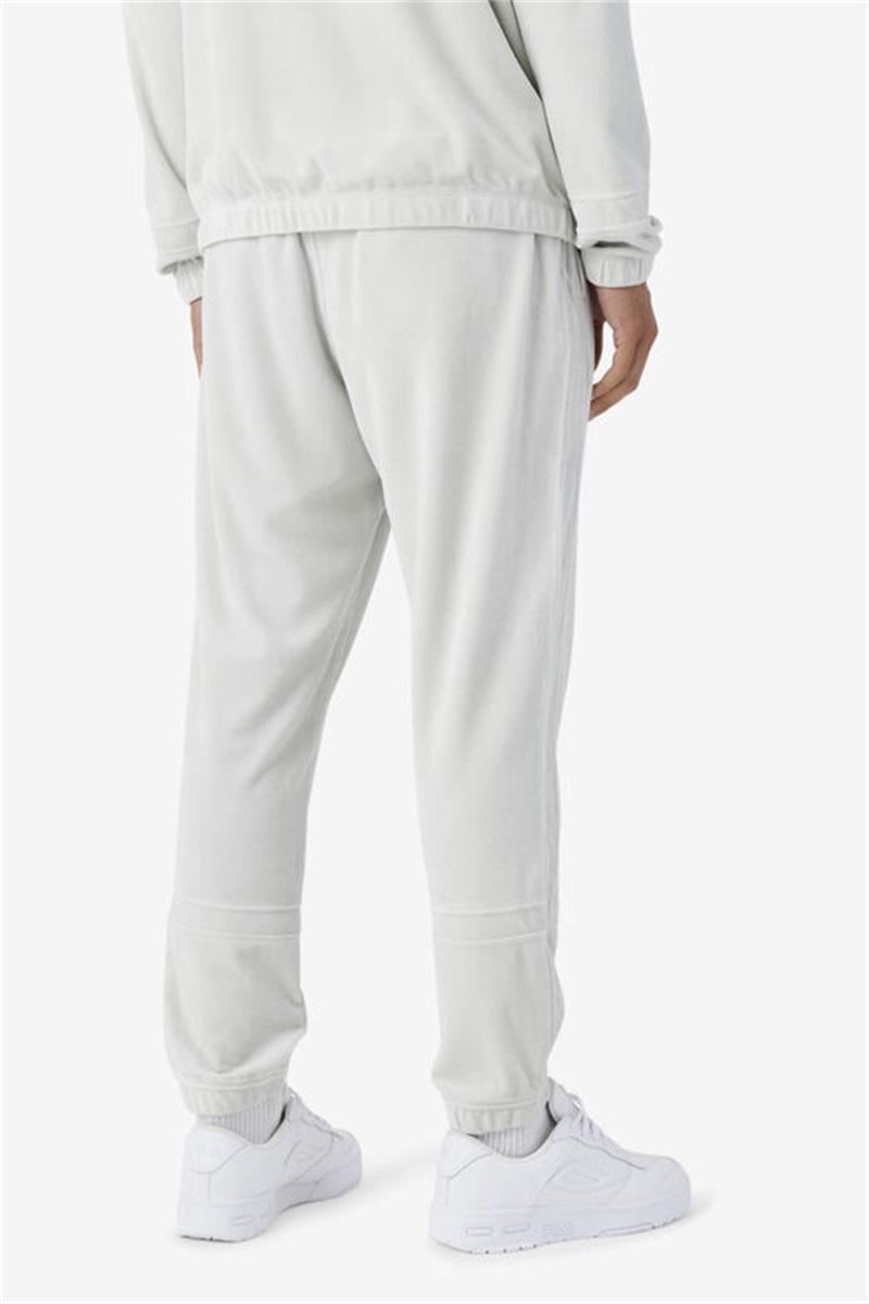 Blue Men's Fila Ravid Velour Pants | Saudi Arabia-291450