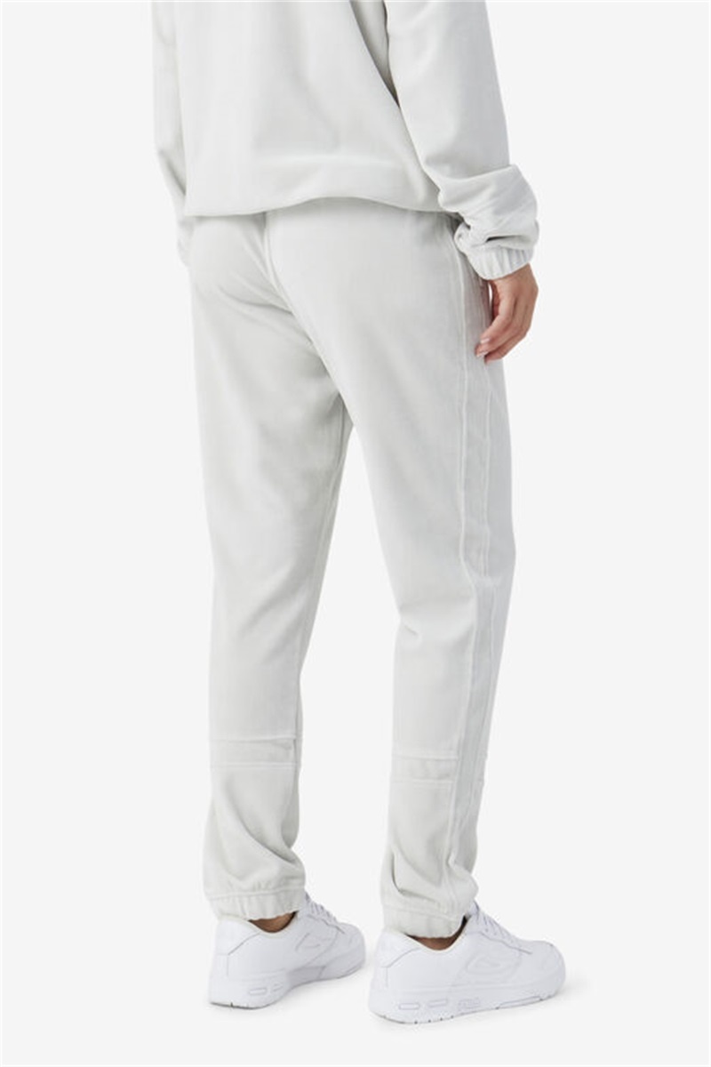 Blue Men's Fila Ravid Velour Pants | Saudi Arabia-291450