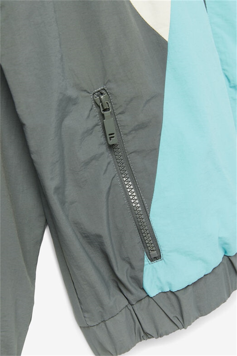 Blue Women's Fila Ishani Windbreaker | Saudi Arabia-036871