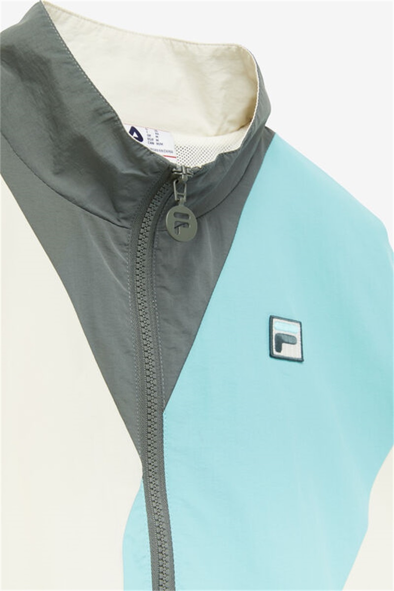 Blue Women's Fila Ishani Windbreaker | Saudi Arabia-036871