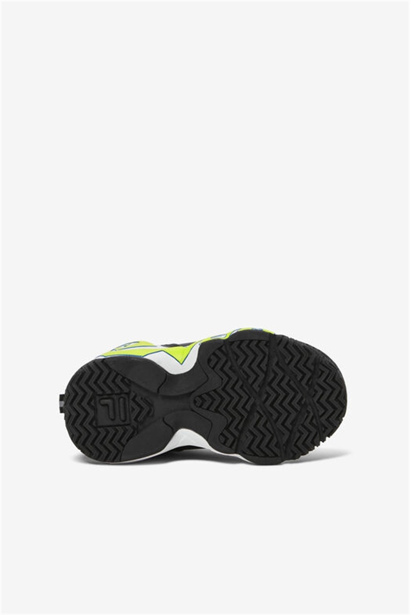 Blue / Black / Light Green Kids' Fila MB Shoes | Saudi Arabia-952180