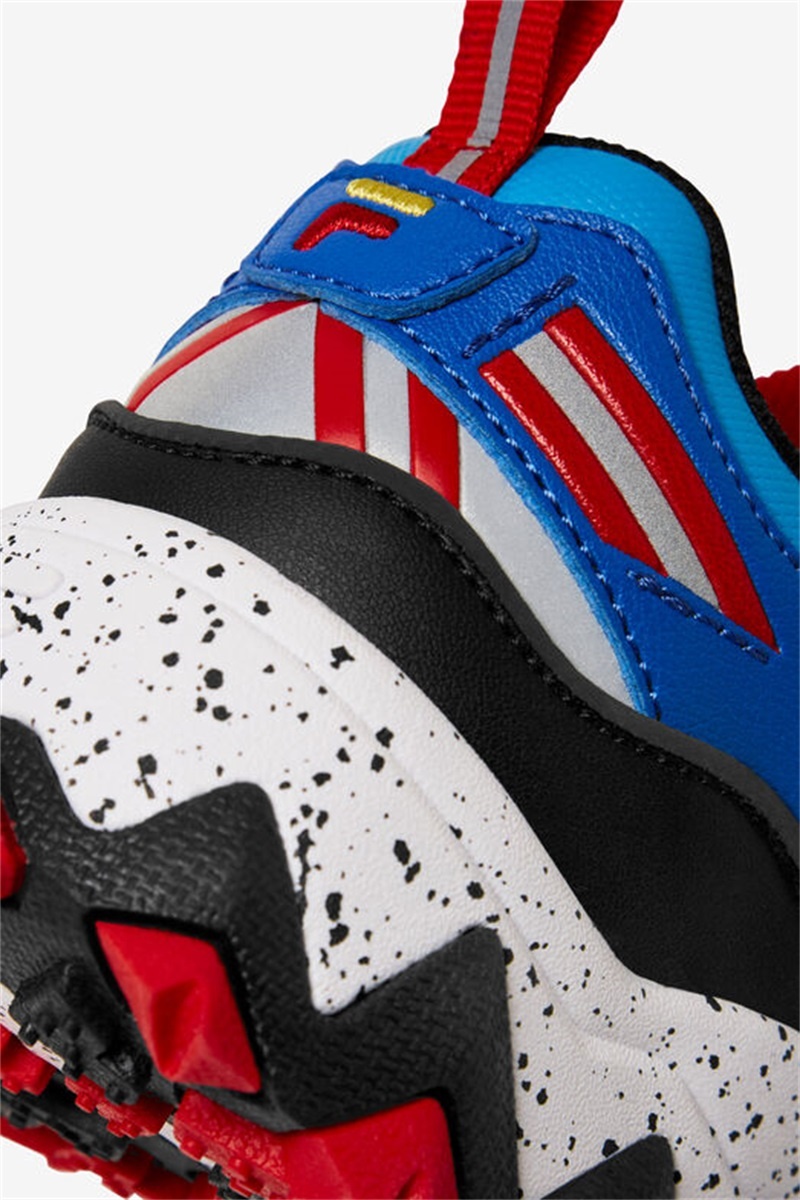 Blue / Blue / Black Kids' Fila Oakmont Tr Shoes | Saudi Arabia-986401