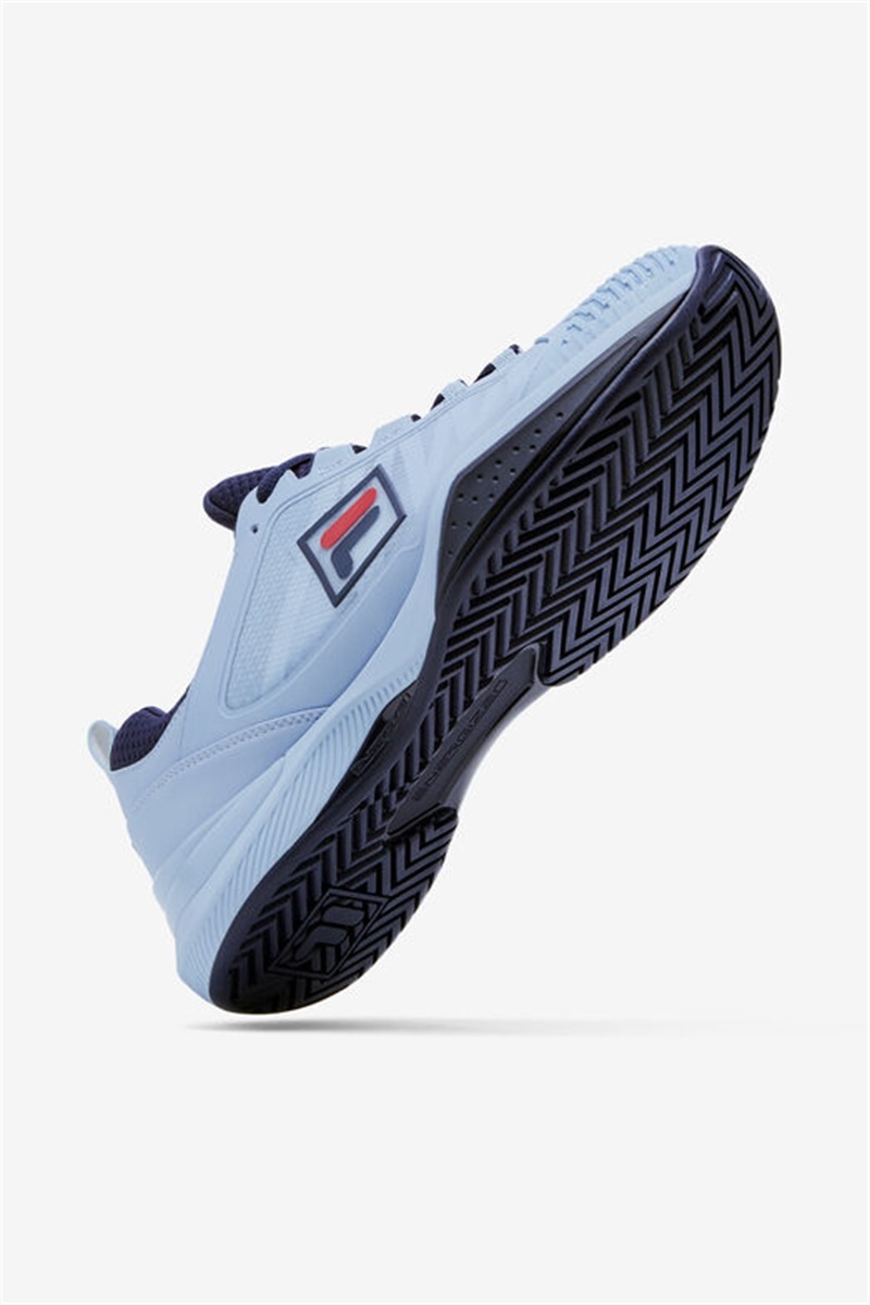 Blue / Navy / Red Men's Fila Speedserve Energized Tennis Shoes | Saudi Arabia-329074