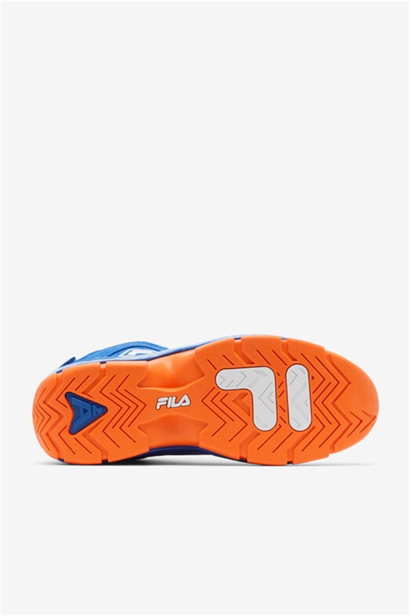Blue / Orange / White Men's Fila Grant Hill 2 Sneakers | Saudi Arabia-475093