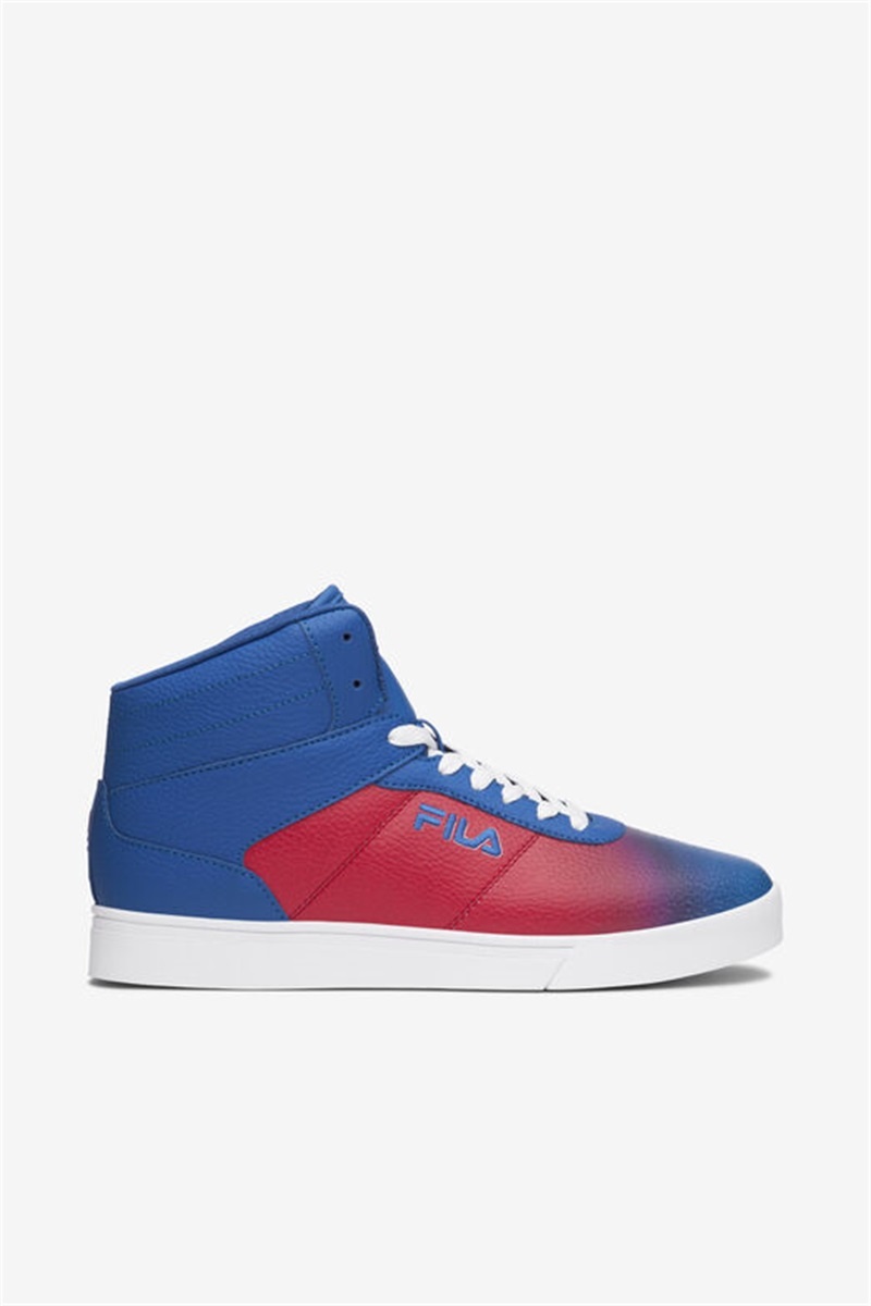 Blue / Red / White Men\'s Fila Impress Ll Fade Shoes | Saudi Arabia-601492