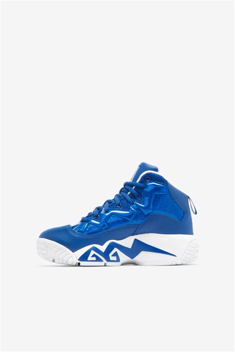 Blue / White Kids' Fila Mb Night Walk Shoes | Saudi Arabia-253687
