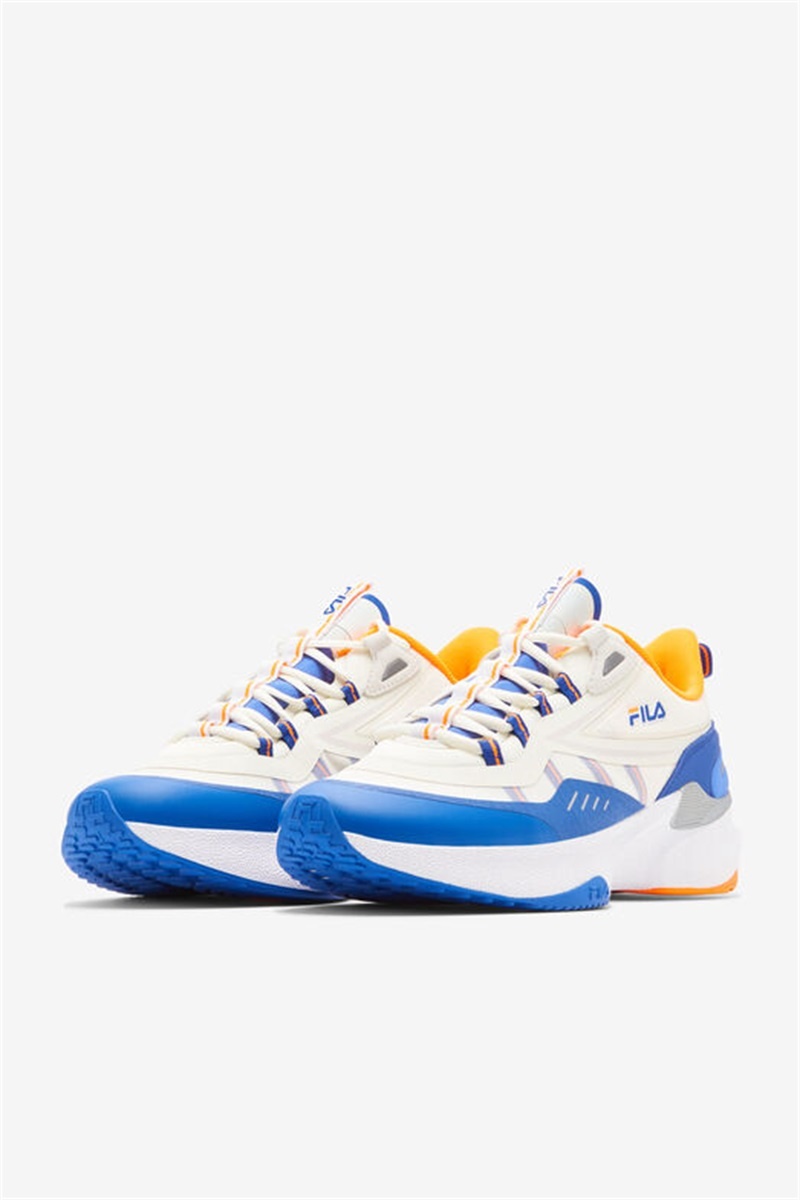 Blue / White Men's Fila Tactik 5 Nucleus Shoes | Saudi Arabia-856704