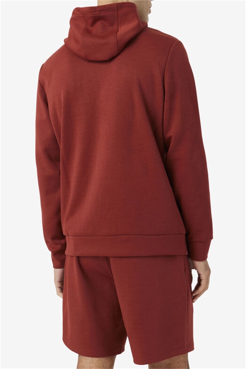 Brown / Black Men's Fila Aadheen Hoodie | Saudi Arabia-304271