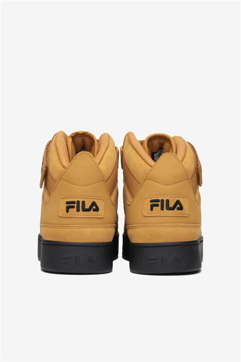 Brown / Black Men's Fila V-10 Lux Sneakers | Saudi Arabia-162098