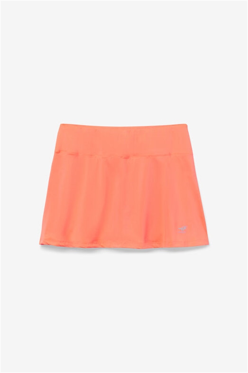 Coral Women\'s Fila Pickleball Flounce Skirts | Saudi Arabia-765093