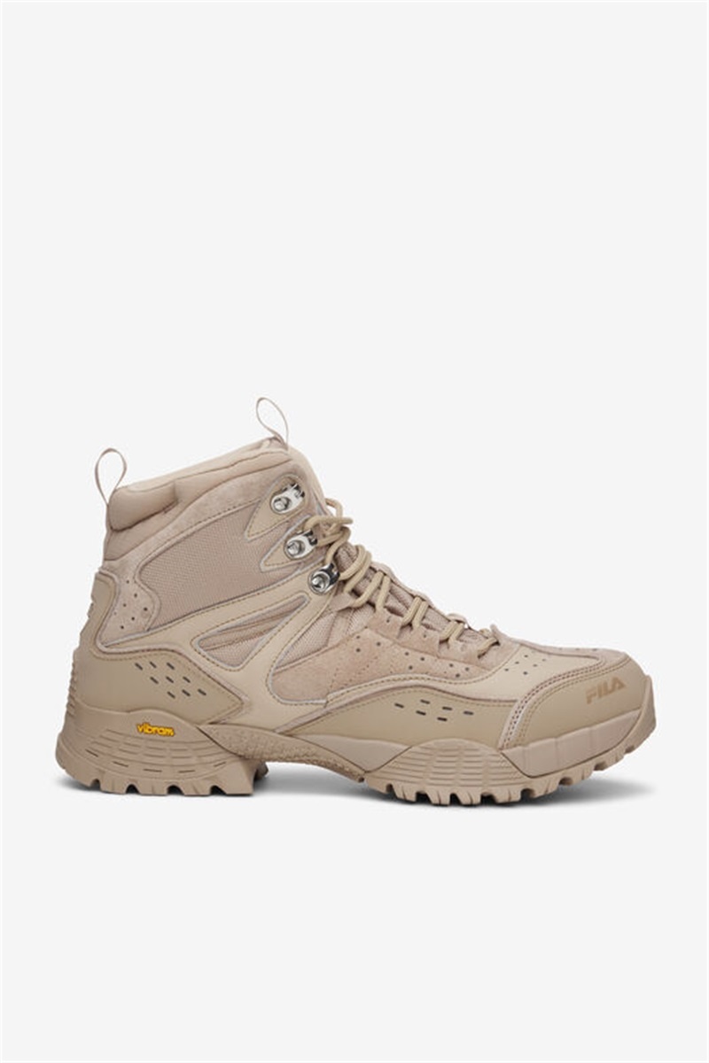 Cream Men\'s Fila Armada Boots | Saudi Arabia-603895