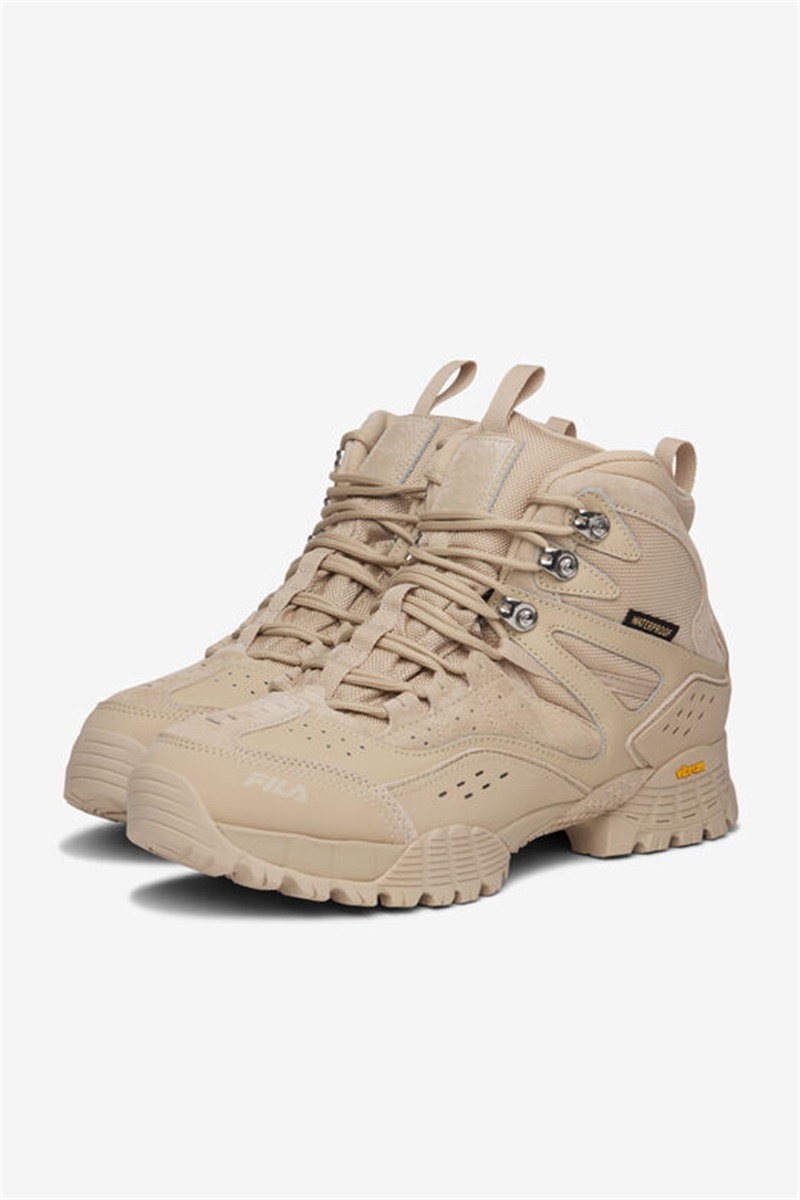 Cream Men's Fila Armada Wp Sneakers | Saudi Arabia-680275