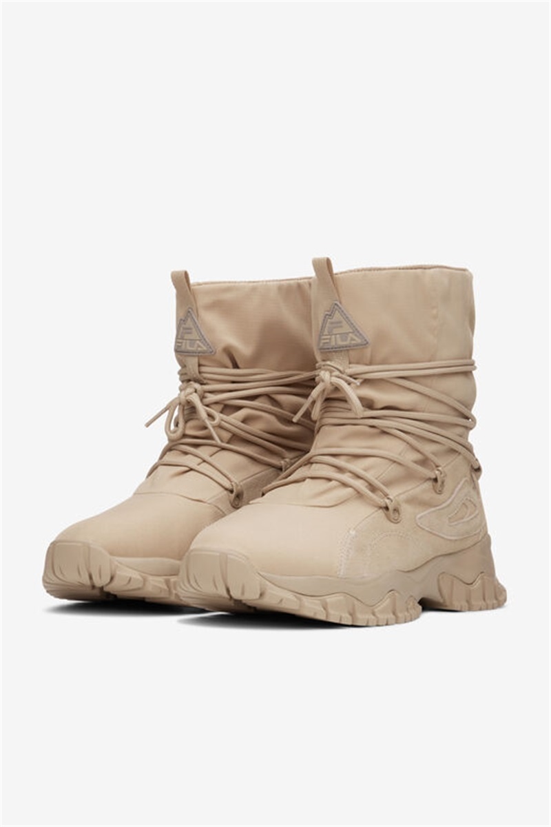 Cream Men's Fila Ray Tracer Sneaker Boots | Saudi Arabia-850234