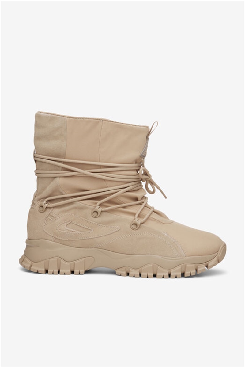 Cream Men\'s Fila Ray Tracer Sneaker Boots | Saudi Arabia-850234