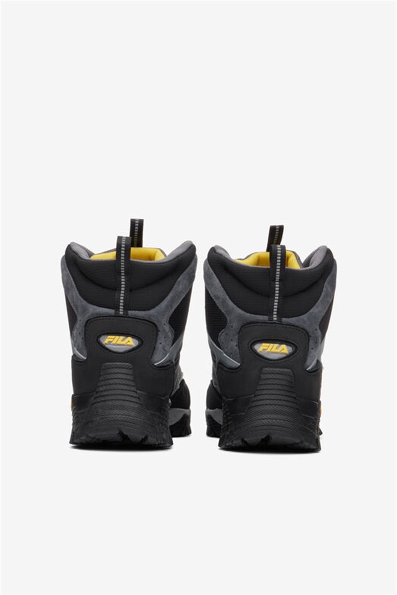 Dark Grey / Black Men's Fila Armada Boots | Saudi Arabia-647213