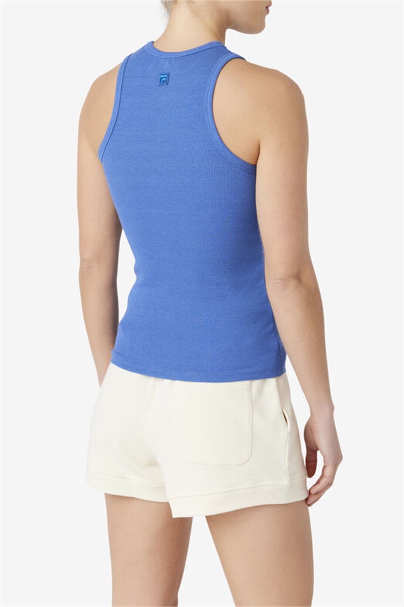 Deep Blue Women's Fila Alexia Tanks | Saudi Arabia-951862
