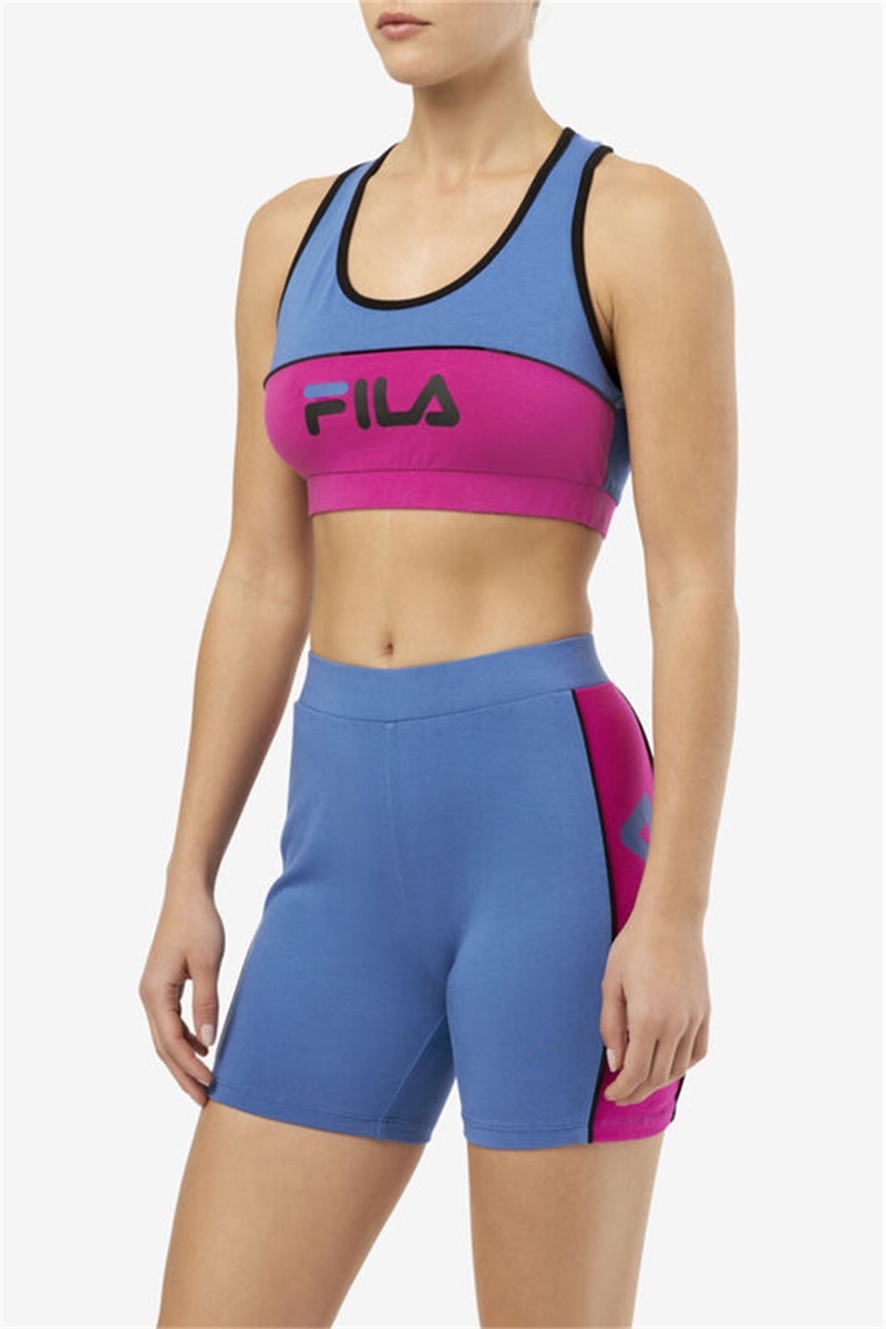 Deep Blue Women's Fila Kairi Top Bras | Saudi Arabia-798405