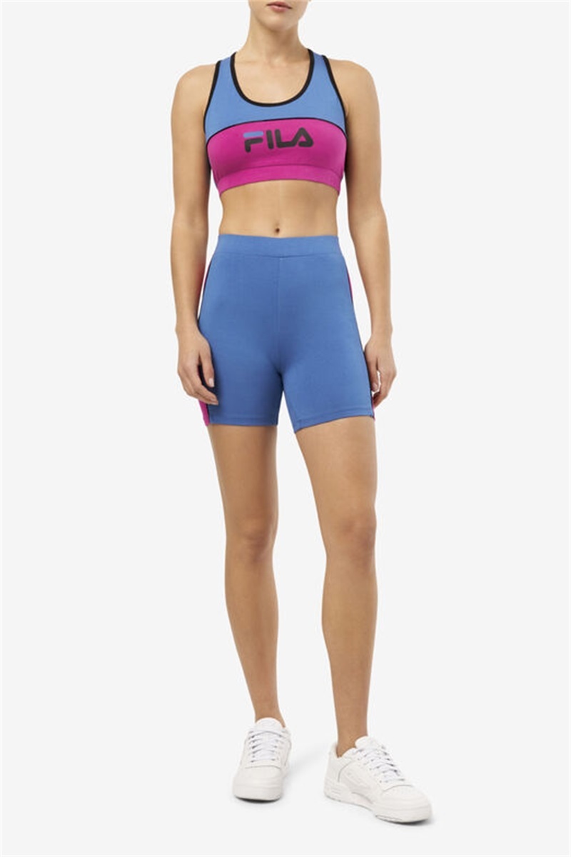 Deep Blue Women's Fila Kairi Top Bras | Saudi Arabia-798405