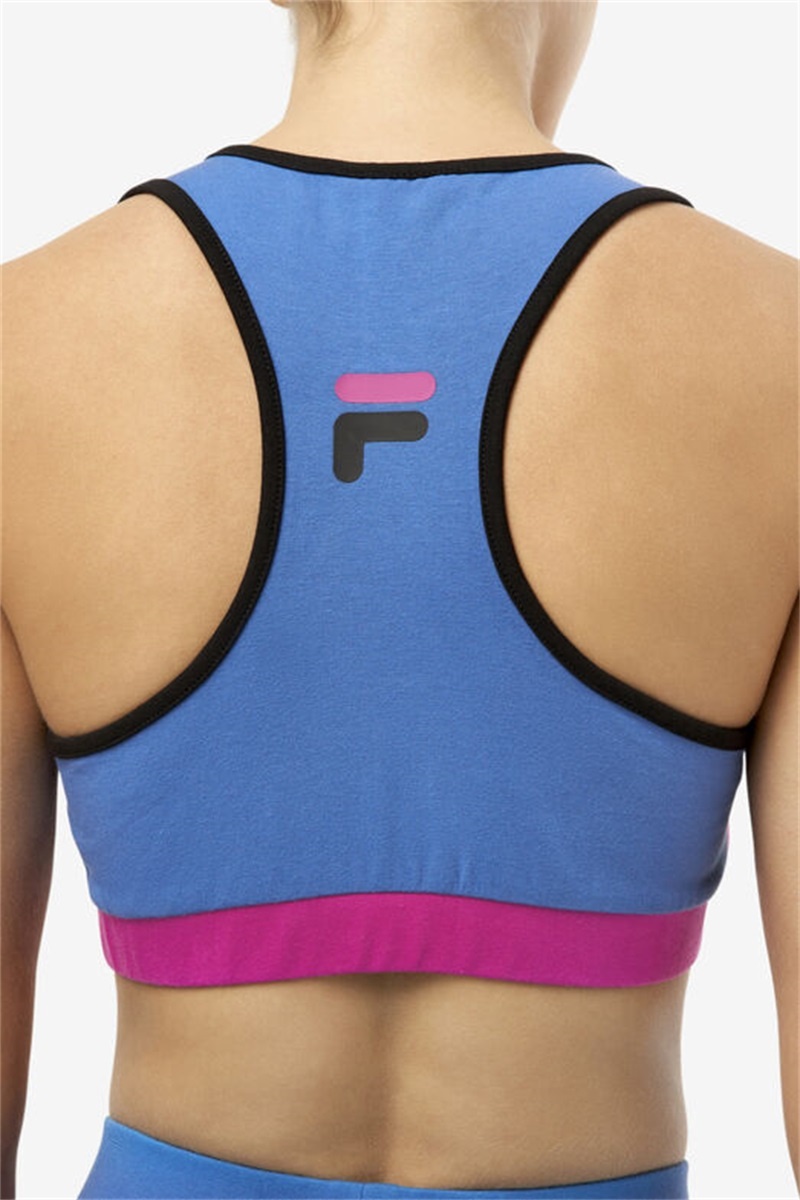 Deep Blue Women's Fila Kairi Top Bras | Saudi Arabia-798405
