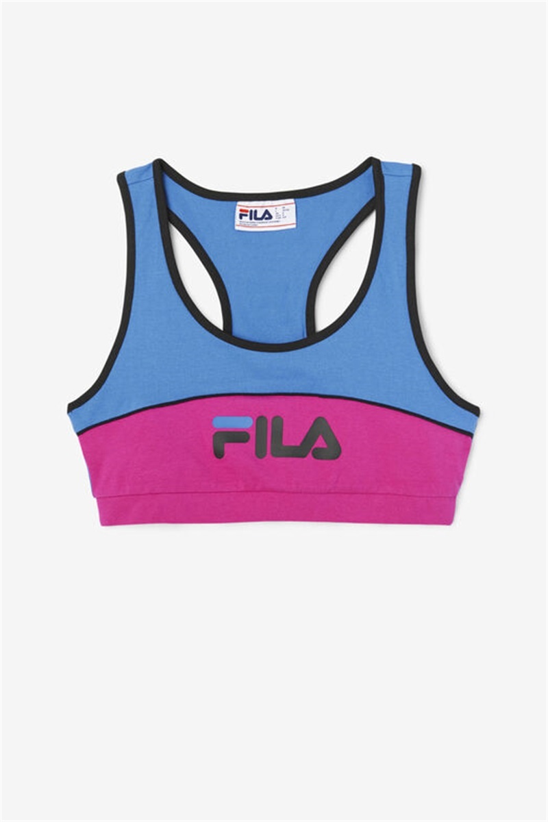 Deep Blue Women\'s Fila Kairi Top Bras | Saudi Arabia-798405