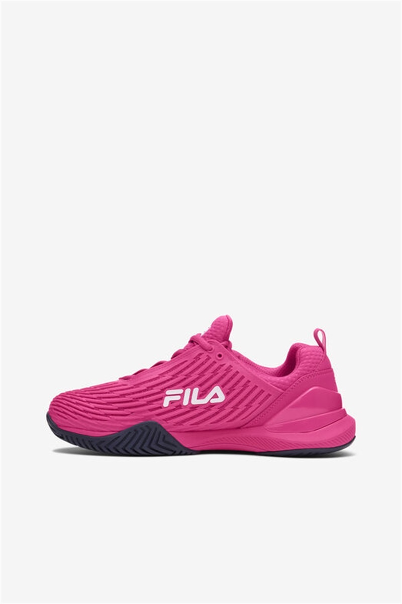 Fuchsia Purple / White / Navy Women's Fila Speedserve Energized Tennis Shoes | Saudi Arabia-431527