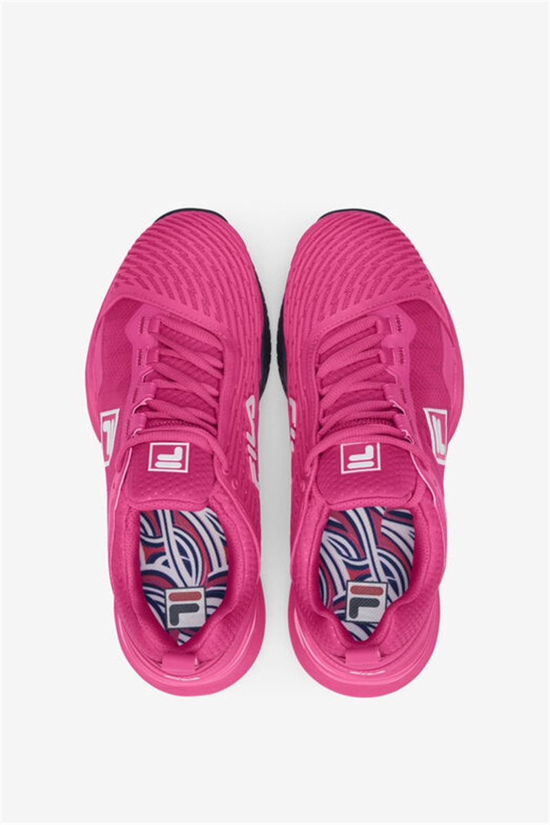 Fuchsia Purple / White / Navy Women's Fila Speedserve Energized Tennis Shoes | Saudi Arabia-431527