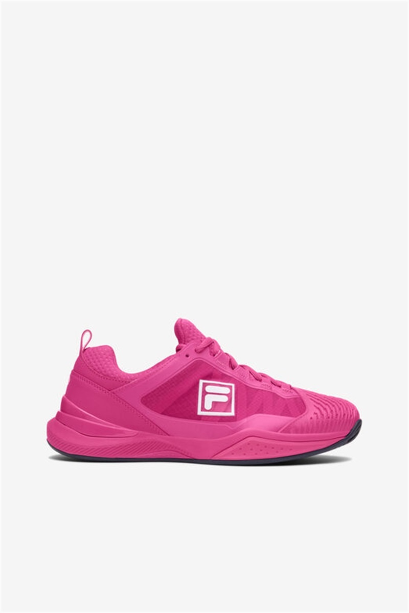 Fuchsia Purple / White / Navy Women\'s Fila Speedserve Energized Tennis Shoes | Saudi Arabia-431527