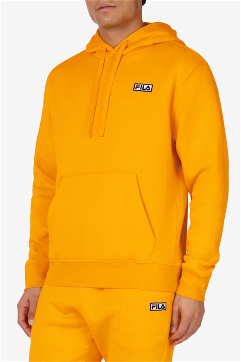 Gold Men's Fila Algot Hoodie | Saudi Arabia-379012