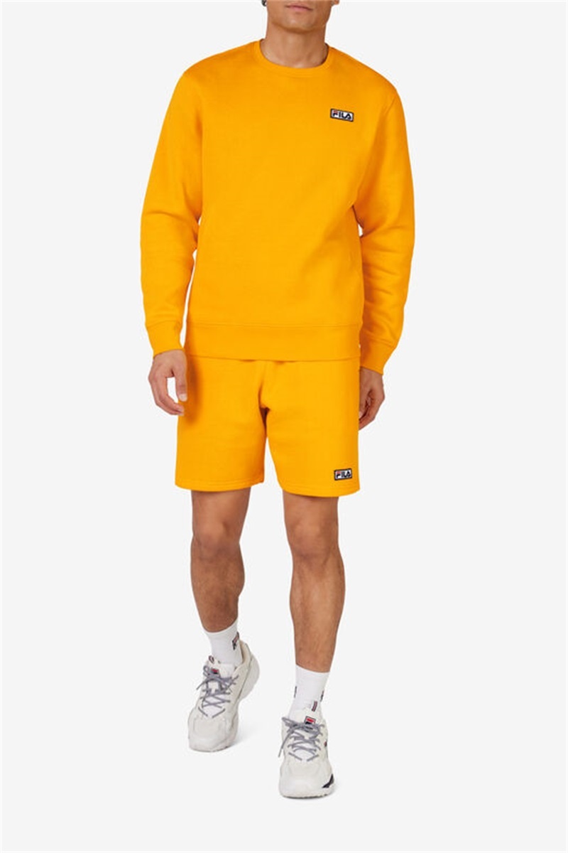 Gold Men's Fila Kylan Shorts | Saudi Arabia-820491