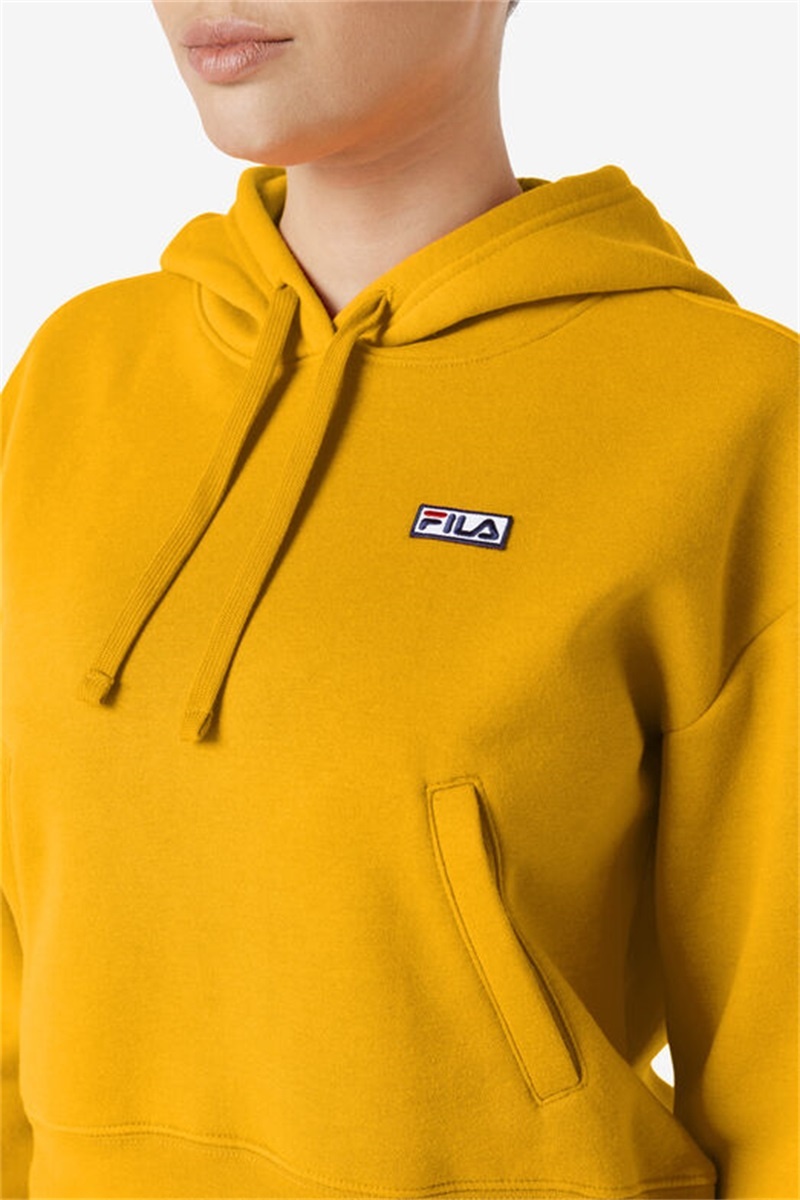 Gold Women's Fila Marina Hoodie | Saudi Arabia-506481