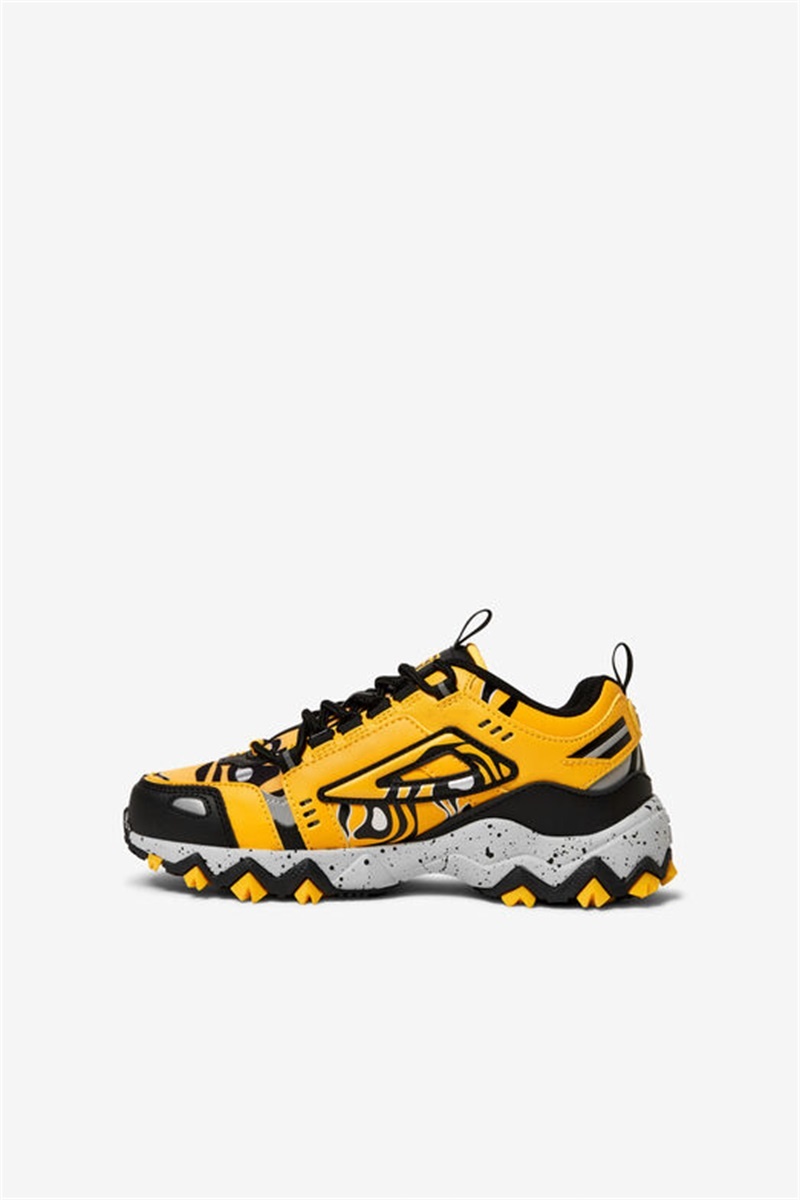 Gold / Black Kids' Fila Oakmont Tr Shoes | Saudi Arabia-234605