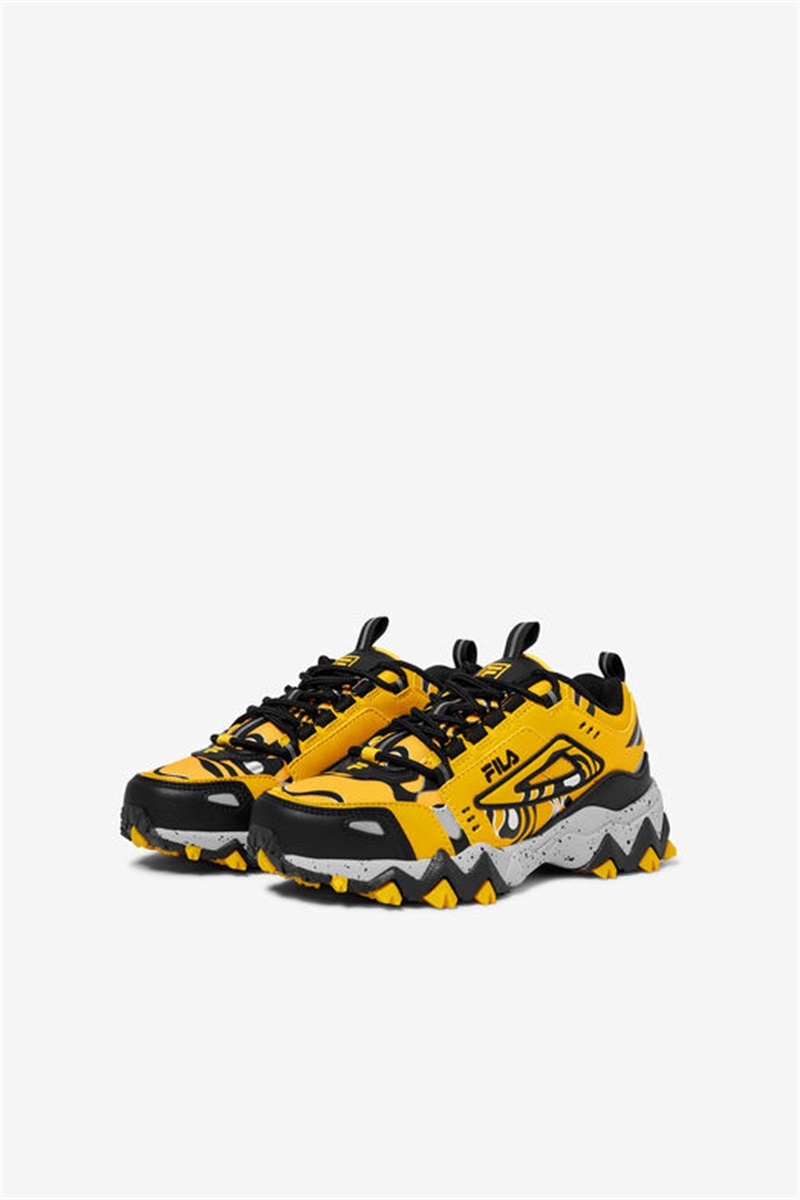 Gold / Black Kids' Fila Oakmont Tr Shoes | Saudi Arabia-234605
