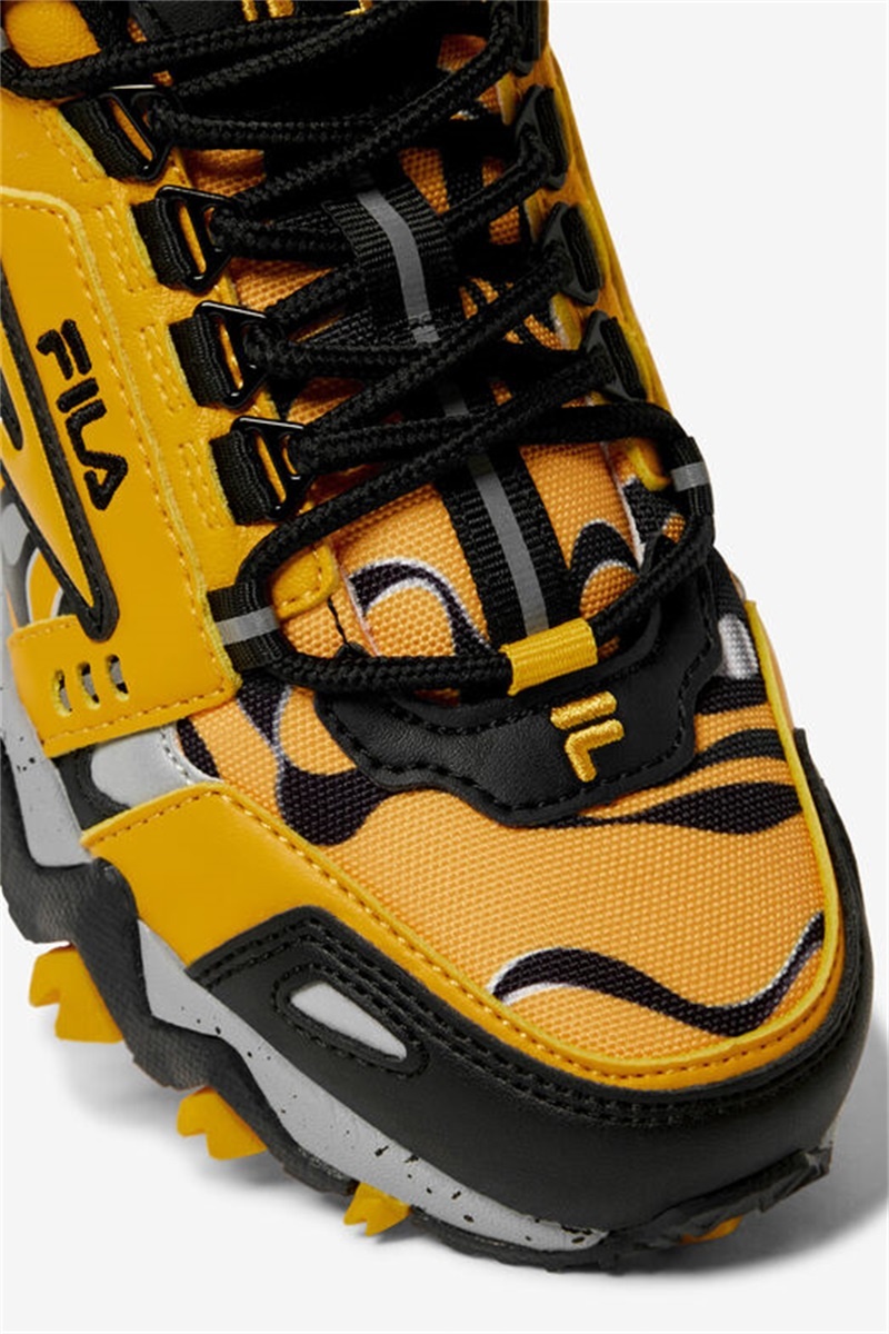 Gold / Black Kids' Fila Oakmont Tr Shoes | Saudi Arabia-234605