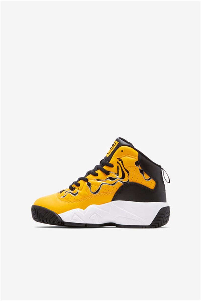 Gold / Black / White Kids' Fila MB Shoes | Saudi Arabia-728641