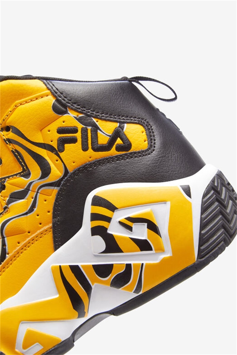 Gold / Black / White Kids' Fila MB Shoes | Saudi Arabia-728641