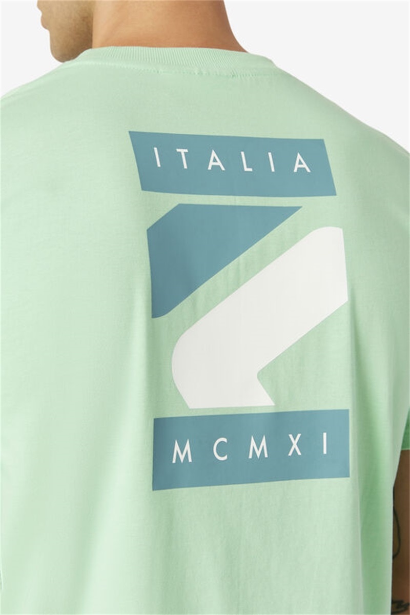 Green Men's Fila Quartz Tee | Saudi Arabia-306547