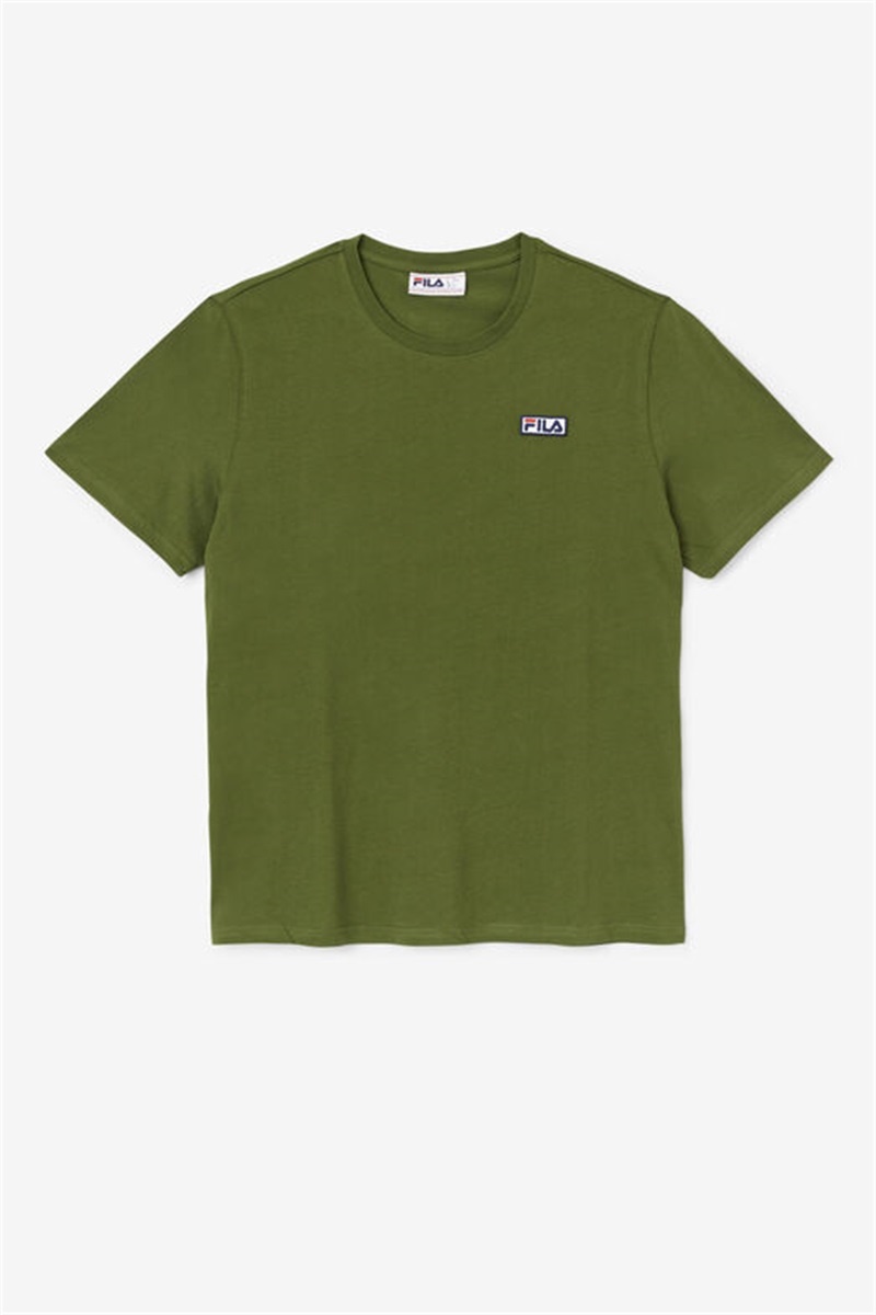 Green Men\'s Fila Skylar Tee | Saudi Arabia-539647