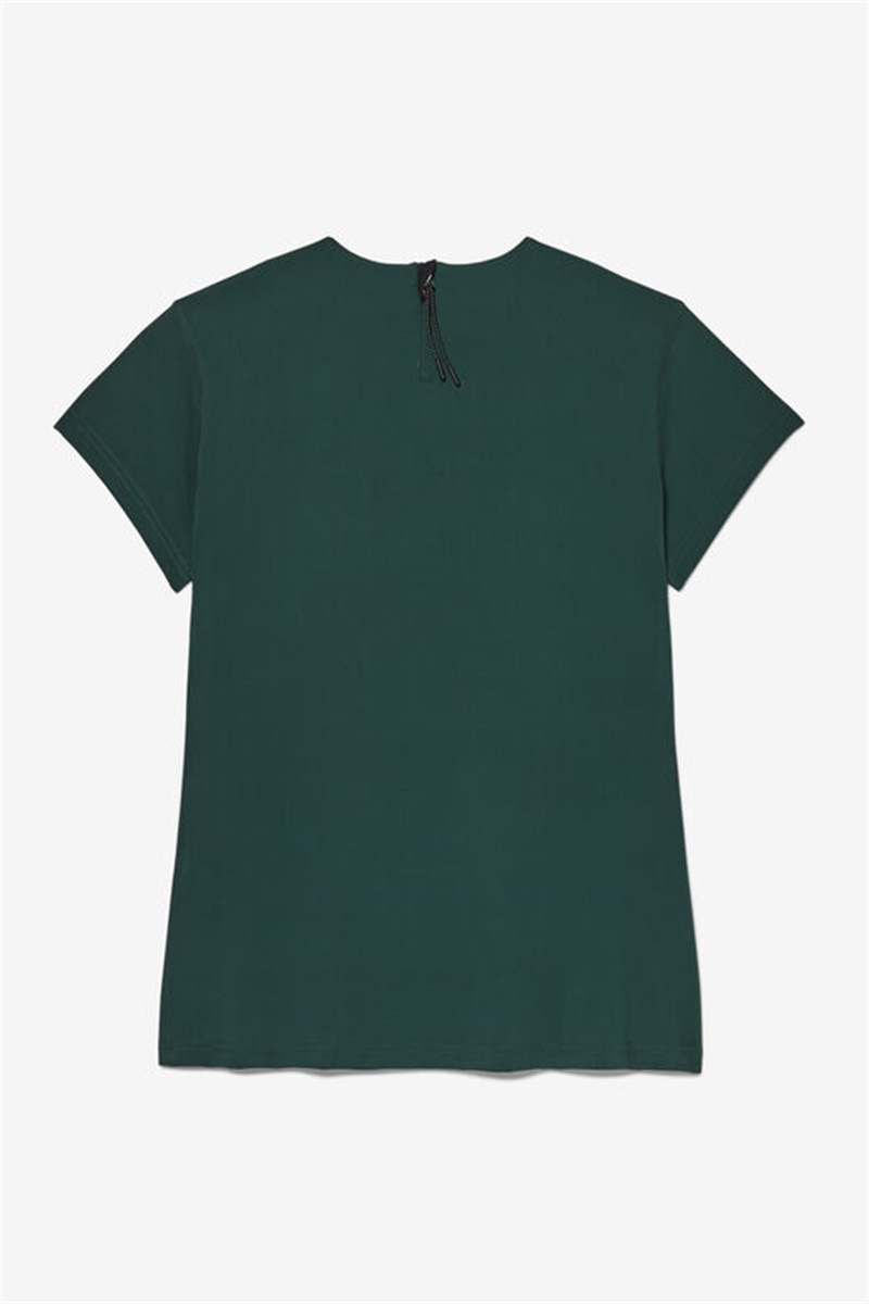 Green Women's Fila Essentials Short Sleeve Tops | Saudi Arabia-378514