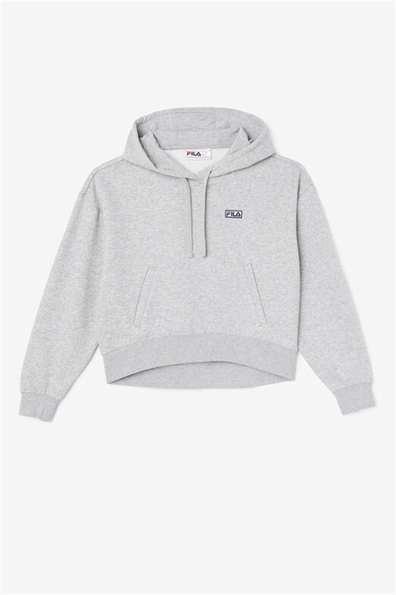 Grey Men\'s Fila Marina Hoodie | Saudi Arabia-496082