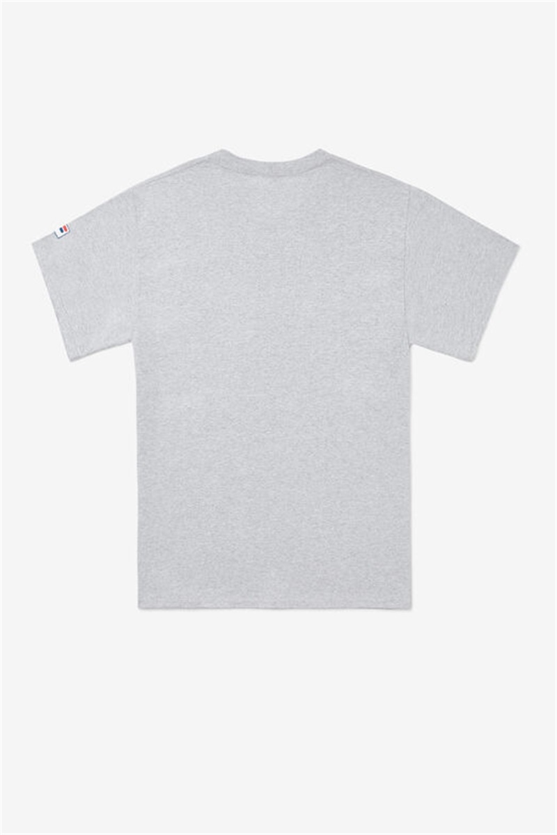Grey Men's Fila Nyc Court Tee | Saudi Arabia-875362